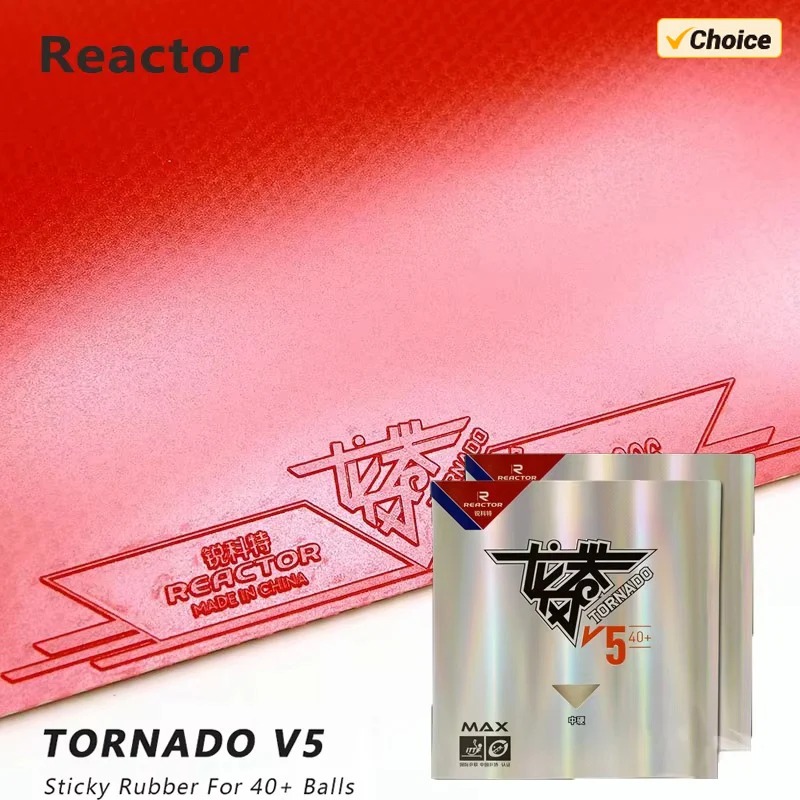 Table Tennis Association - Borracha de Tênis de Mesa REACTOR