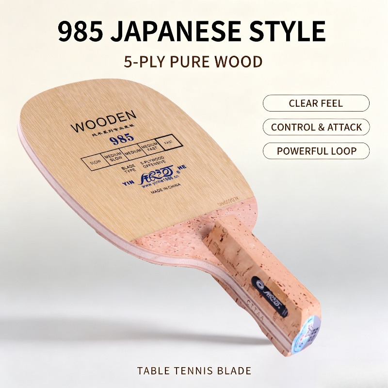 Raquete de Tênis de Mesa YINHE - Table Tennis Blades avaliação e preço
