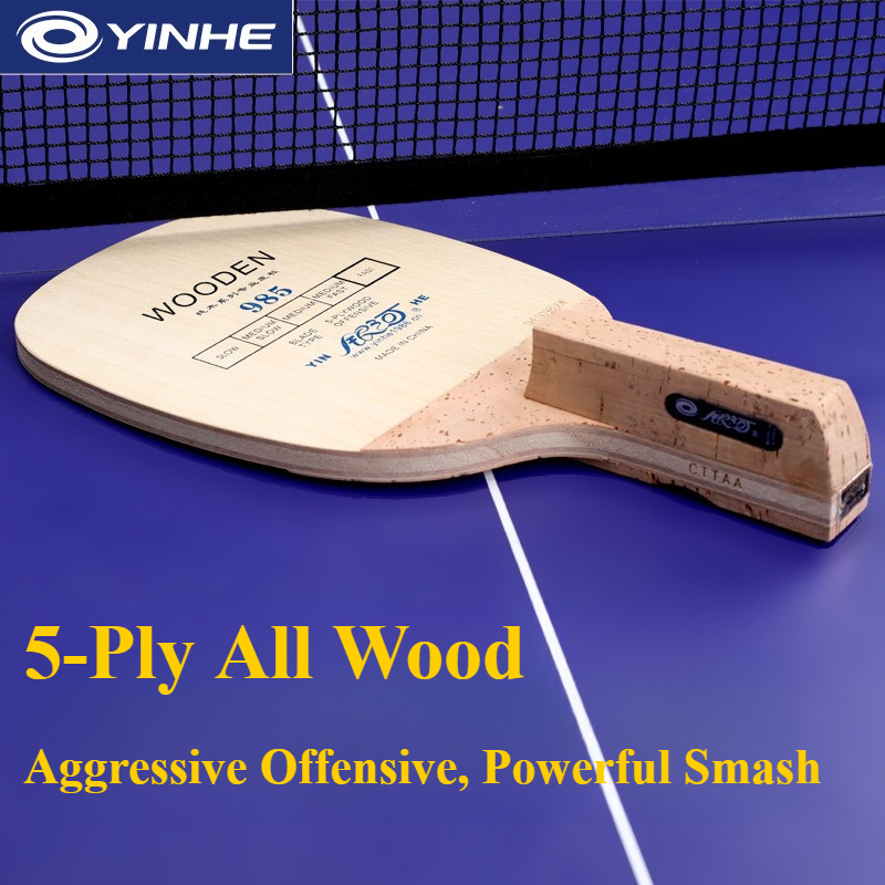Raquete de Tênis de Mesa YINHE - Table Tennis Blades avaliação e preço