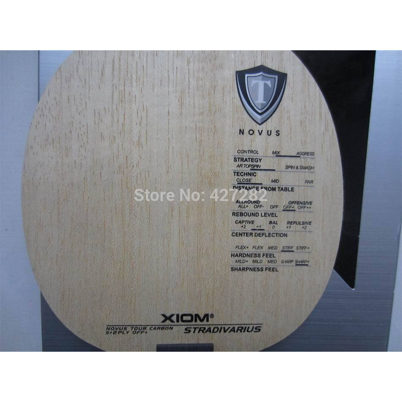 Lâmina de tênis de mesa XIOM S - Table Tennis Blades avaliação e preço