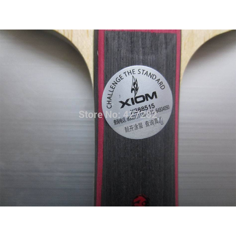 Lâmina de tênis de mesa XIOM S - Table Tennis Blades avaliação e preço