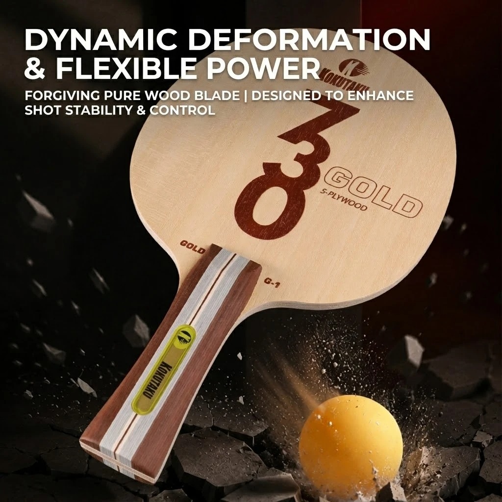 Lâmina de Tênis de Mesa Kokuta - Table Tennis Blades avaliação e preço