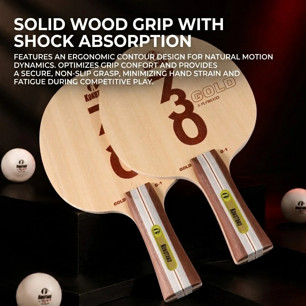 Lâmina de Tênis de Mesa Kokuta - Table Tennis Blades avaliação e preço