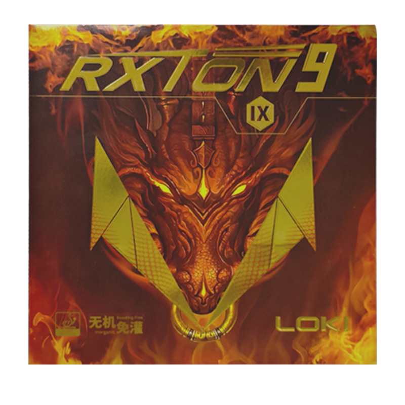 LOKI RXTON 9 Borracha de Tênis - Table Tennis Association avaliação e preço
