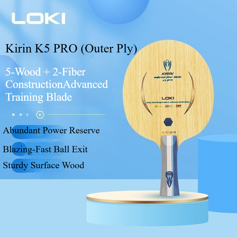 Loki kirin k5 pro lâmina de tê - Table Tennis Blades avaliação e preço