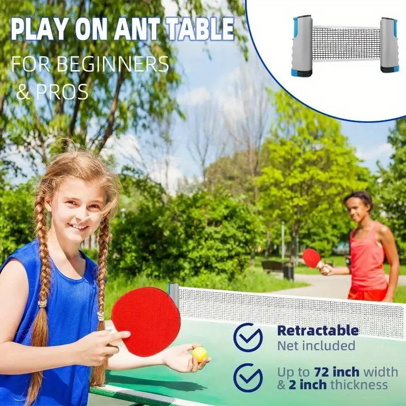 2026 Novo Suporte Retrátil par - Table Tennis Association avaliação e preço