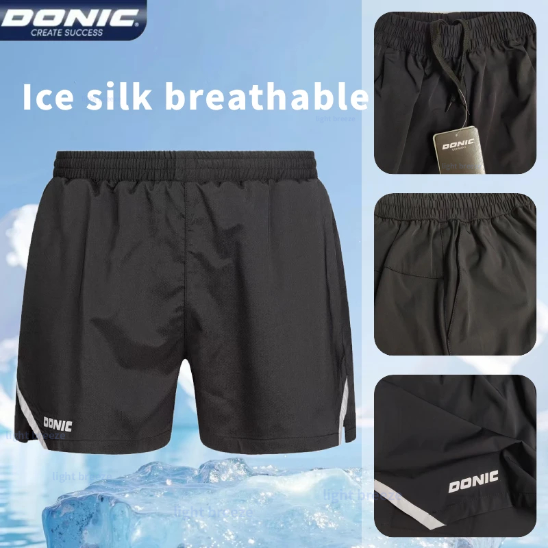 Donic shorts de tênis de mesa  - Table Tennis Shorts avaliação e preço