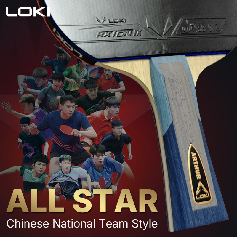 Loki all star raquete de tênis - Table Tennis League avaliação e preço