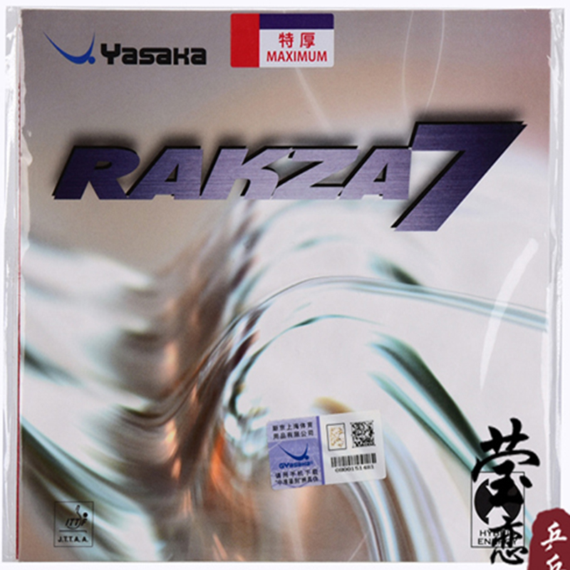 Yasaka original RAKZA 7 macio  - Table Tennis Association avaliação e preço